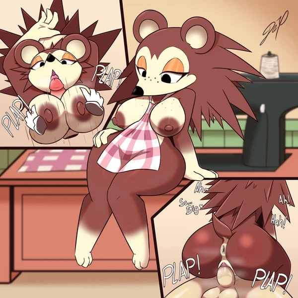 sable able (animal crossing, nintendo) created by dex0codex
