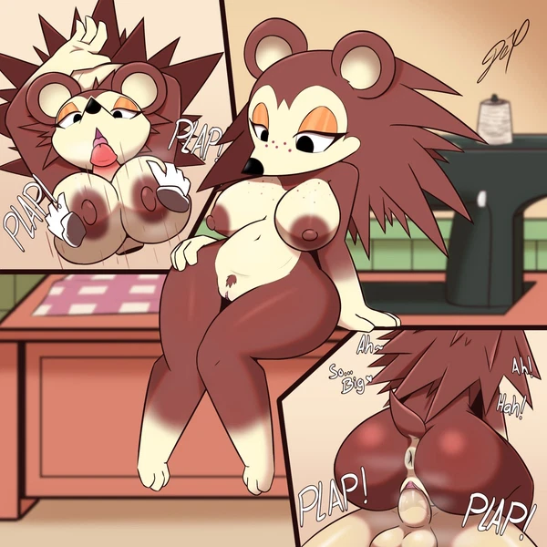 sable able (animal crossing, nintendo) created by dex0codex