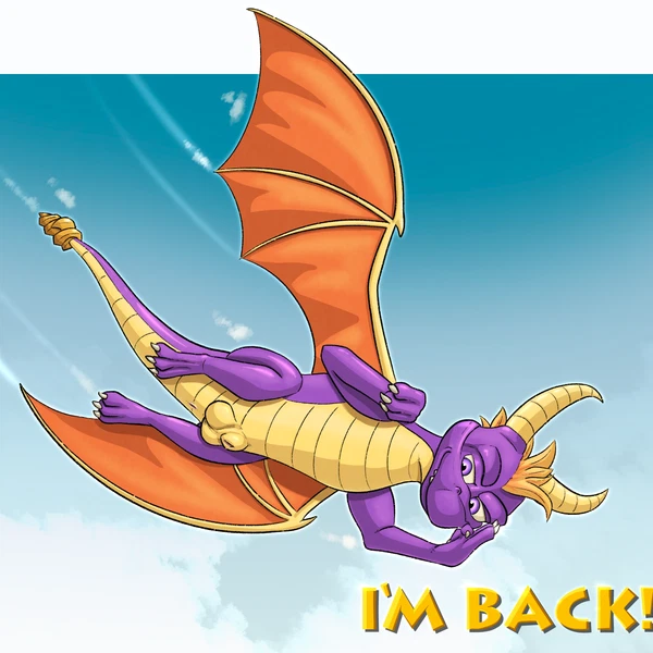 spyro (activision, mythology) created by garo (artist)