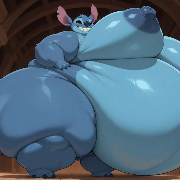 stitch (lilo and stitch) (disney, lilo and stitch) created by renamonfat20