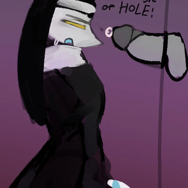 tasque manager, tasque manager (nun) (deltarune, undertale (series)) created by ashclone