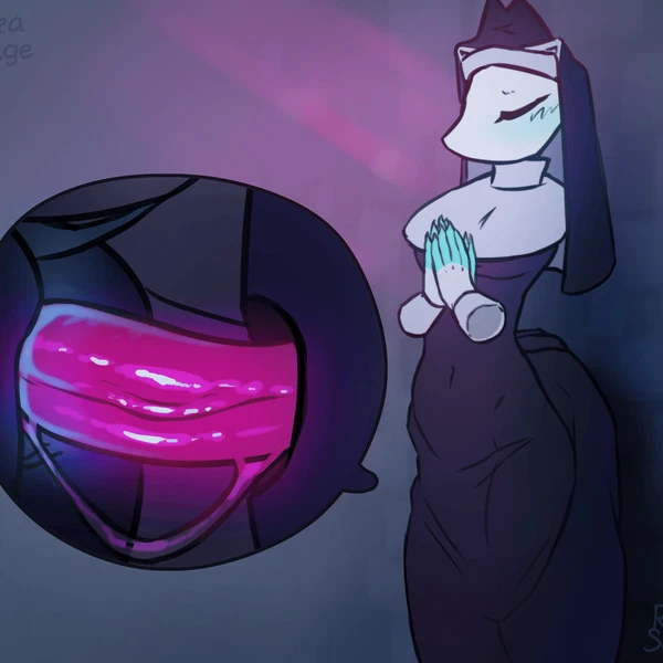 tasque manager, tasque manager (nun) (deltarune, undertale (series)) created by roseasavage