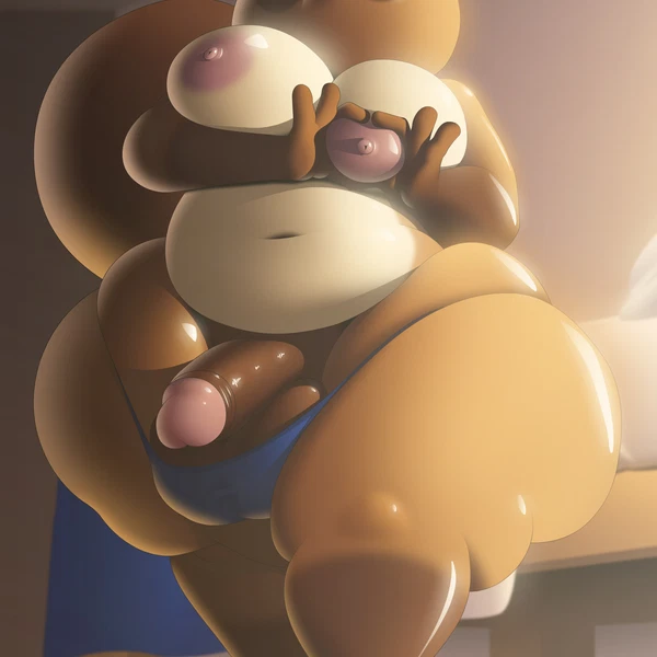 tom nook (animal crossing) (animal crossing, nintendo) created by tzokatli