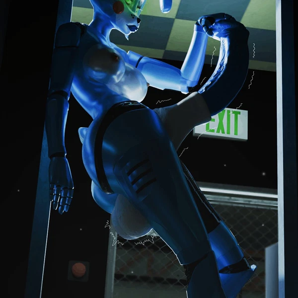 toy bonnie (fnaf) (five nights at freddy's, five nights at freddy's 2) created by rktzxq1
