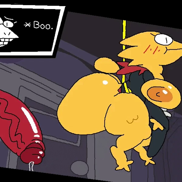 alphys, soul (deltarune) (deltarune, undertale) created by superiorfox