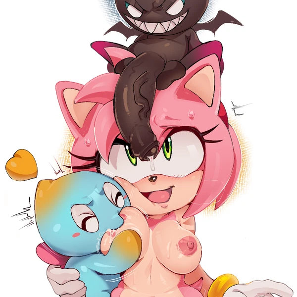 amy rose (archie comics, idw publishing) created by calabreso
