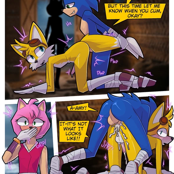 amy rose, miles prower, sonic the hedgehog (sega, sonic the hedgehog (series)) created by yerolay