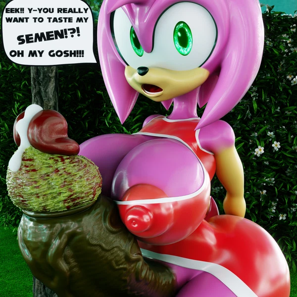 amy rose (sega, sonic the hedgehog (series)) created by sanory