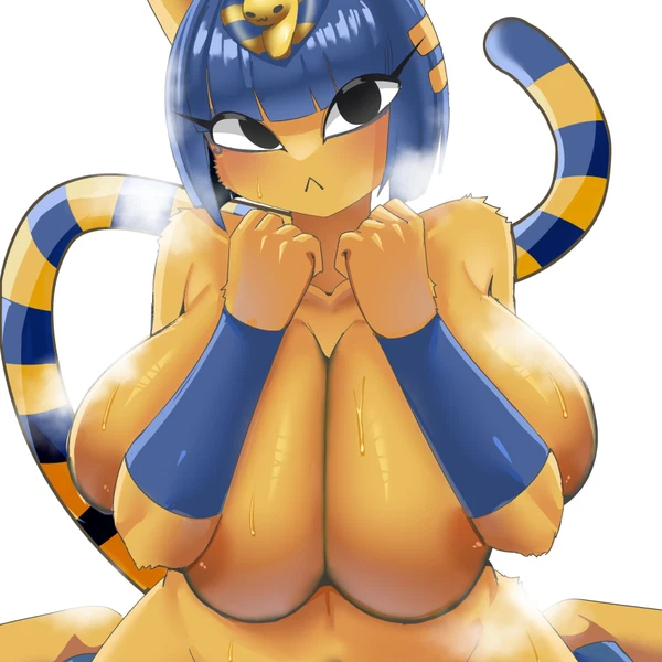 ankha (animal crossing) (animal crossing, nintendo) created by killer. ez