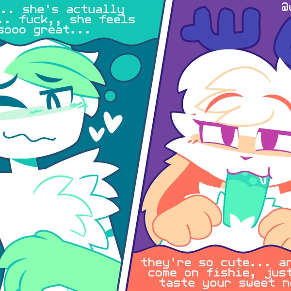 Artifish (Artifyber), Artilope (Artifyber) Created By Unkanonano