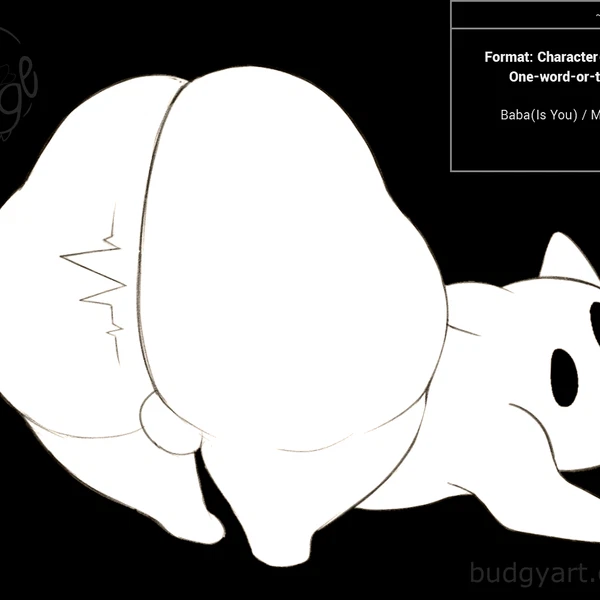 Baba (Baba Is You) Created By Budge (Artist)