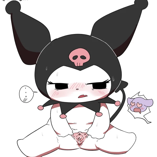 baku (sanrio), kuromi (onegai my melody, sanrio) created by charsuga05