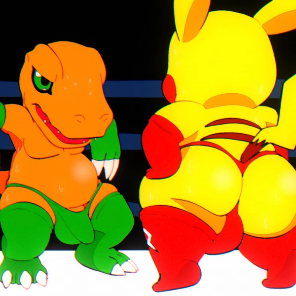 bandai namco, digimon created by gayoshie