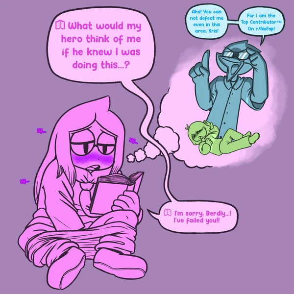 Berdly, Kris Dreemurr, Seth (Deltarune) (Deltarune, Undertale (Series)) Created By Fuggslugg