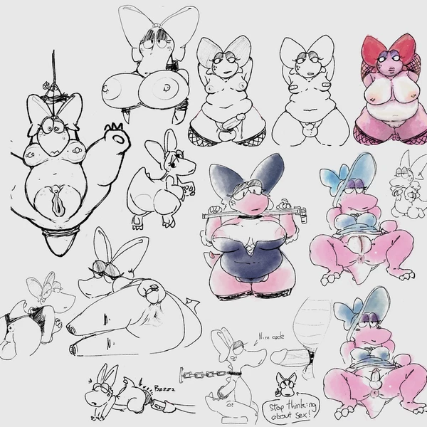 Birdo (Character), Bowser (Mario Bros, Nintendo) Created By Berifakku