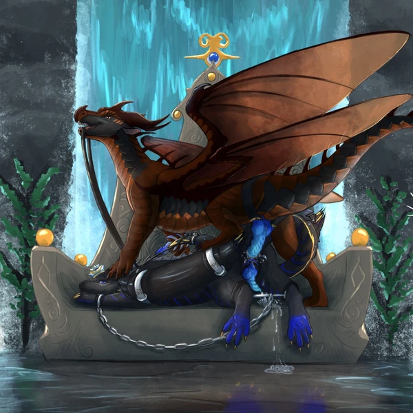 blackfly (spring), depth (sexysnek), viperfish (spring) (mythology, wings of fire) created by vensart