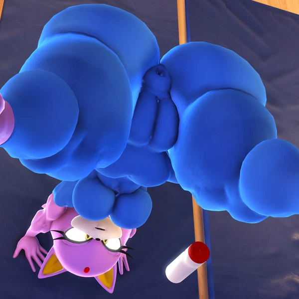 Blaze The Cat (Sega, Sonic The Hedgehog (Series)) Created By Rocketspuff