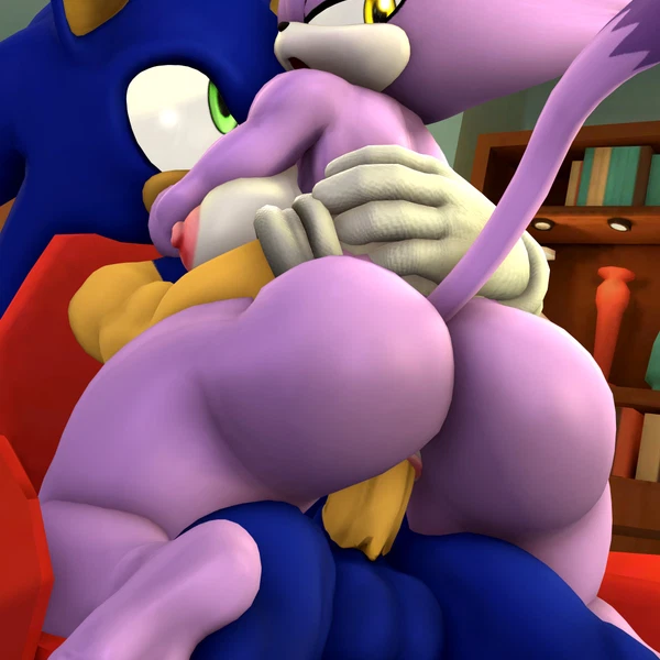 blaze the cat, sonic the hedgehog (sega, sonic the hedgehog (series)) created by relliksb