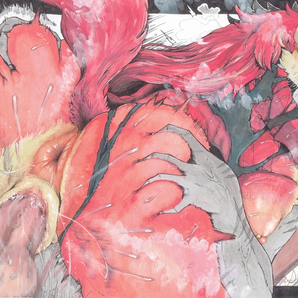 Blood Moon Ari (In Heat) (In Heat (Game)) Created By A-Deru