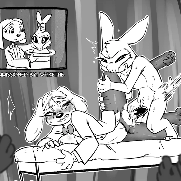 brandy harrington, waketab (waketab) (brandy and mr. whiskers, disney) created by canisfidelis