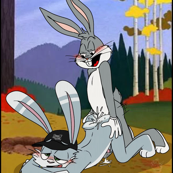 bugs bunny, minty (mint mobile), ray the vigilante (looney tunes, mint mobile) created by muffinlewds