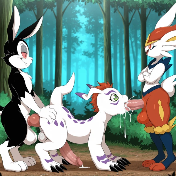 bunnicula (bandai namco, bunnicula (series)) created by j00ooe
