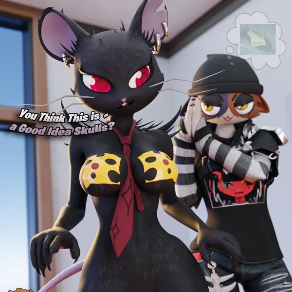 camille (fortnite), meow skulls (epic games, fortnite) created by shachath3d