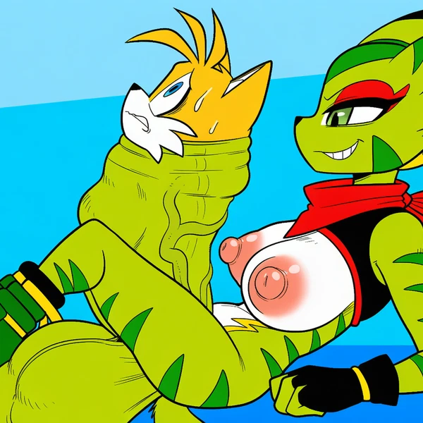 Carol Tea, Miles Prower (Freedom Planet, Galaxytrail) Created By Boxen549