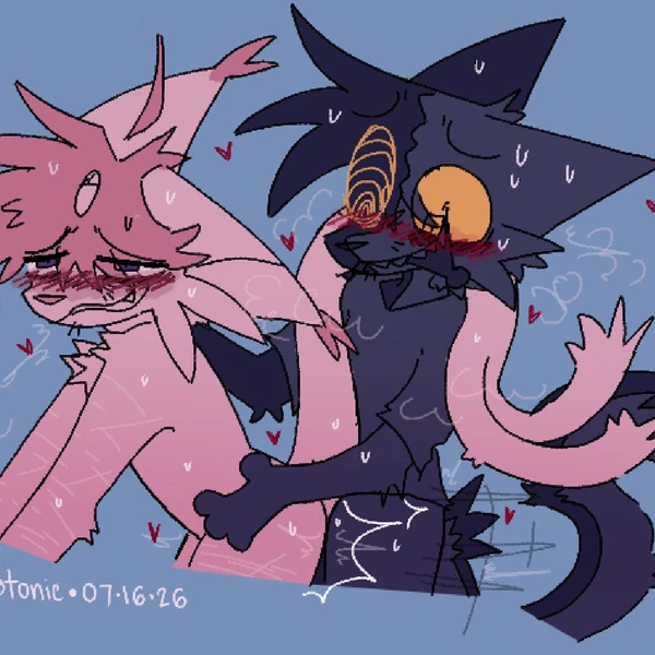 cerebrum (pyr0tonic), remmie (pyr0tonic) (nintendo, pokemon) created by pyr0tonic
