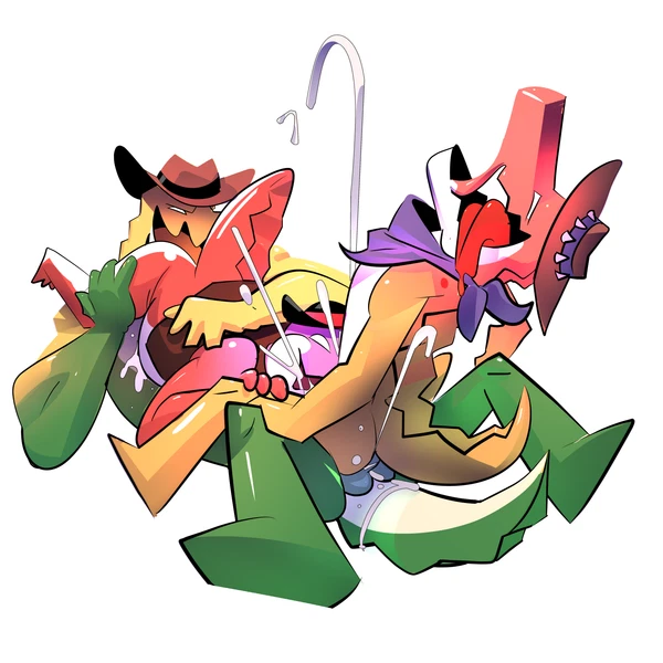 chad (tadc), gummigoo (tadc), max (tadc) (glitch productions, the amazing digital circus) created by galanartworks