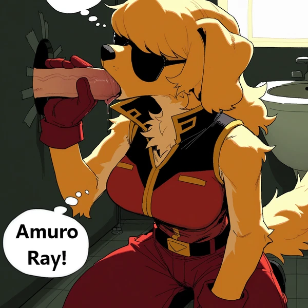 char aznable (gundam) created by jesseenemygamer