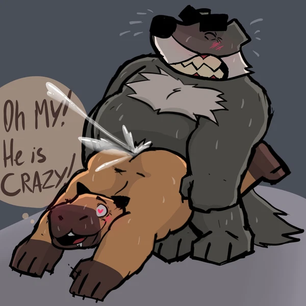 chief badger, fan character (beastly crimes, beastly crimes (2024)) created by bencomedion