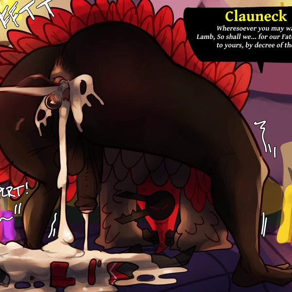 clauneck (cult of the lamb), lamb (cult of the lamb) (cult of the lamb, massive monster (studio)) created by drstrangeluvve