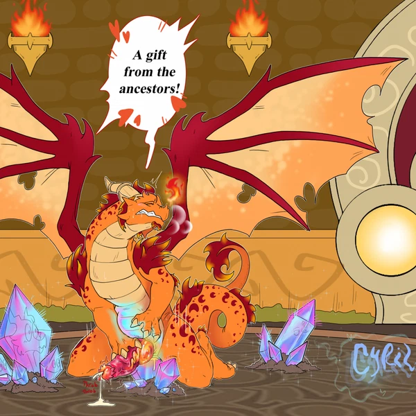 cyril (spyro), ignitus (activision, european mythology) created by thatshadowcomic