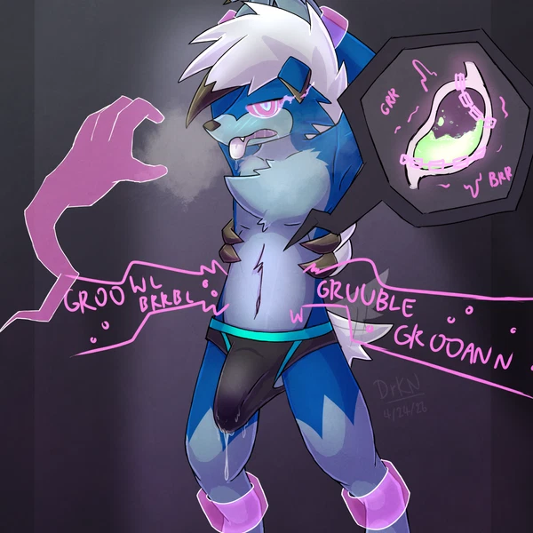 Darkan The Lycanroc (Nintendo, Pokemon) Created By Darkanroc