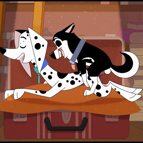 delilah (101 dalmatians), hansel (101 dalmatians) (101 dalmatian street, 101 dalmatians) created by kaion