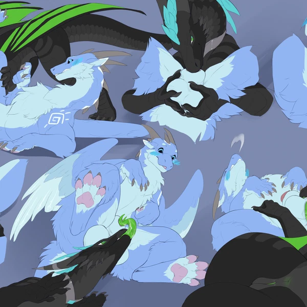 Desdragon, Zeph (Nightfire Zephyr) (Mythology) Created By Kuribon