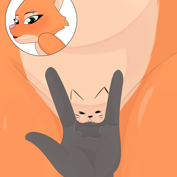 diane foxington, mr. wolf (the bad guys) (dreamworks, pussy-cat (meme)) created by s-hard