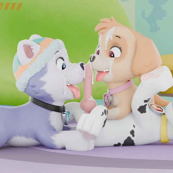 everest (paw patrol), marshall (paw patrol), skye (paw patrol) (paw patrol) created by unknowndata