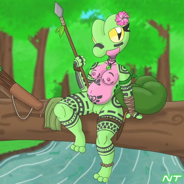 Fan Character, Fern Shinamori (Nintendo, Pokemon) Created By Ninjatreecko