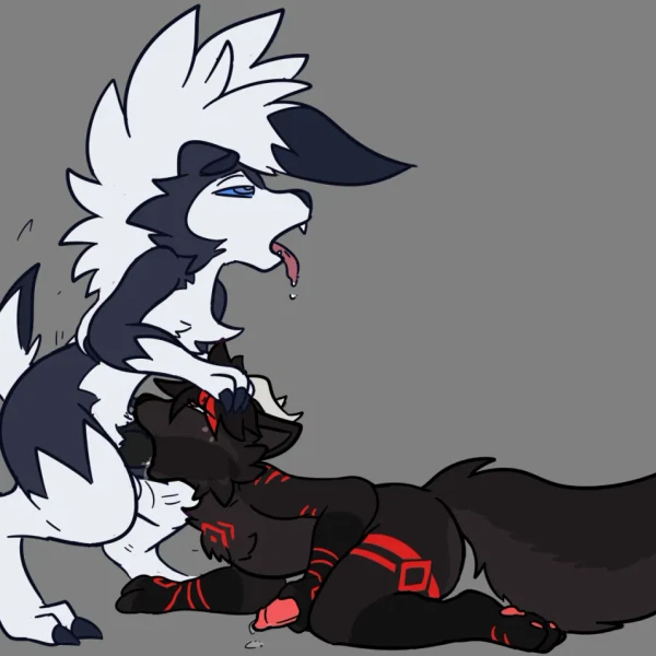 fan character, lyx (tuftydoggo) (nintendo, pokemon) created by ajolteontrash