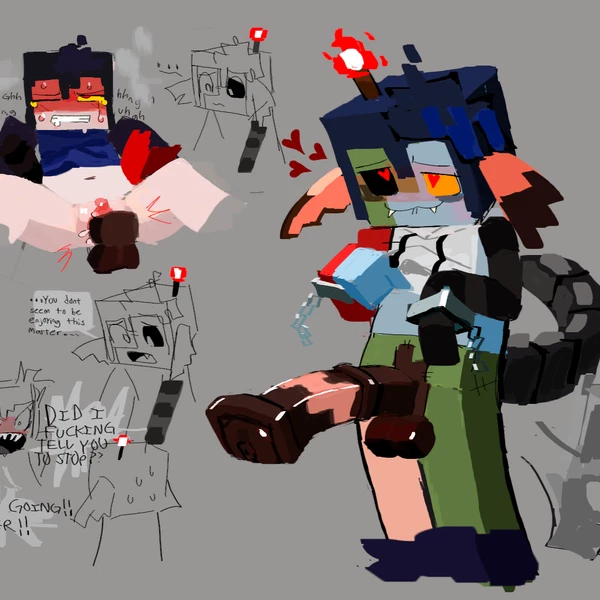 Fan Character (Microsoft, Minecraft) Created By Worm (Artist)