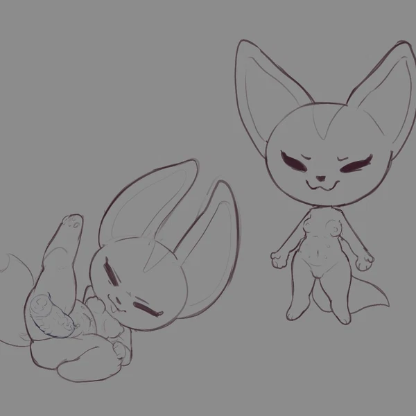 Fenneko (Aggretsuko, Sanrio) Created By Ellael