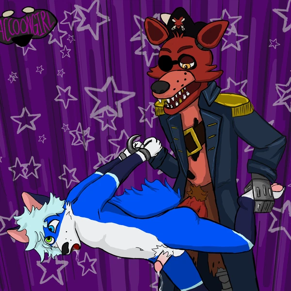 Foxy (Fnaf), Tekno (Five Nights At Freddy's, Scottgames) Created By Raccoongirl