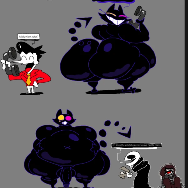 friend (deltarune), gaster, spamton g. spamton (deltarune, undertale) created by superiorfox