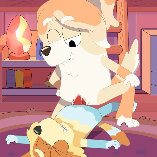 Frisky (Bluey), Radley Heeler (Bluey (Series)) Created By Distractingdizzy