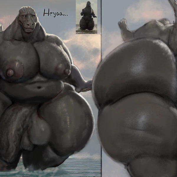 godzilla (godzilla (series), toho) created by hohohonse