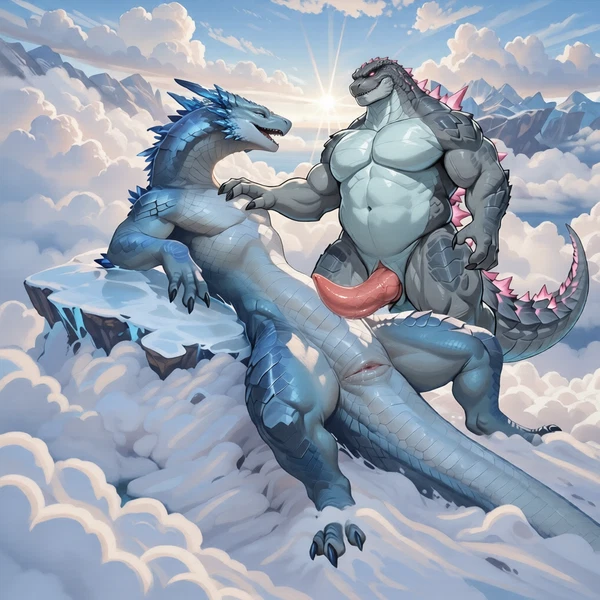 godzilla, shimo (kaiju) (godzilla (series), mythology) created by director zerumi