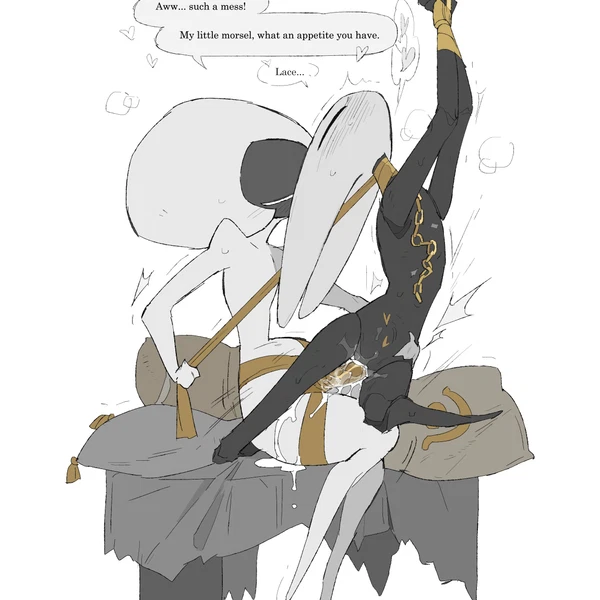 Hornet (Hollow Knight), Lace (Hollow Knight: Silksong) (Hollow Knight: Silksong, Hollow Knight (Franchise)) Created By Justdog
