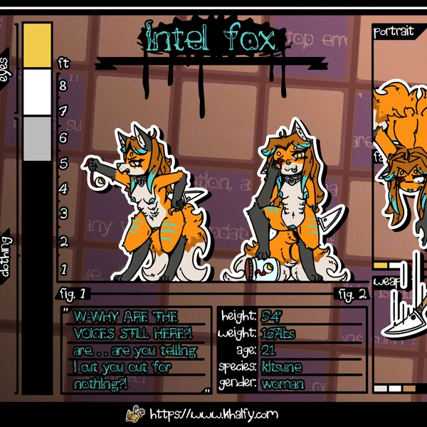 intelfox (intelfox51) created by khalfy kun
